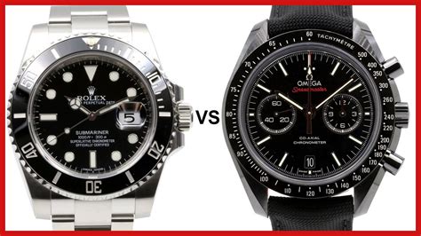 omega moon watch vs rolex submariner|Rolex or omega watches.